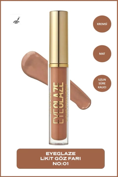 Golden Rose سایه مایع چشم Eye Glaze - 01 Woody