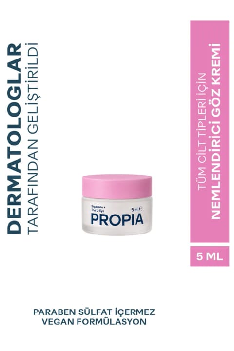 Propia Squalane+ The U-Eye | مرطوب‌کننده و روشن‌کننده دور چشم با اسکوالان مشتق از نیشکر