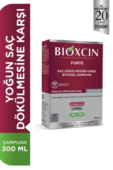 شامپو گیاهی ضد ریزش مو Bioxcin Forte 300 میلیلیتر