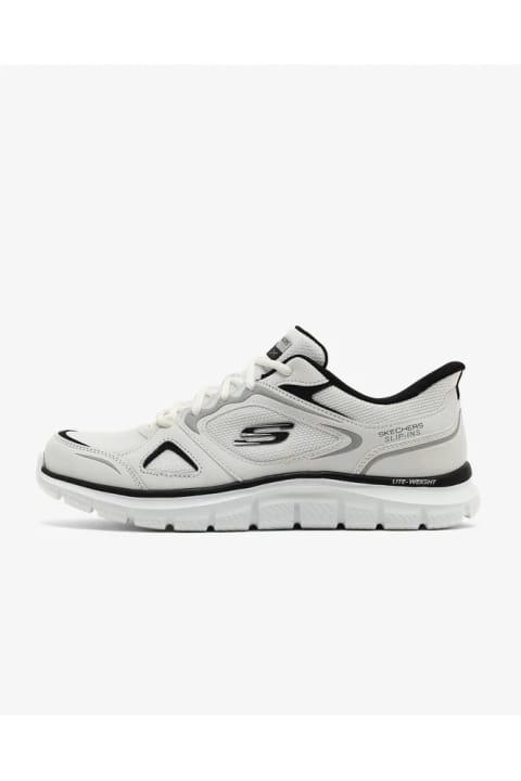کفش ورزشی مردانه SKECHERS TRACK EZRAL سفید 233039TK WBK