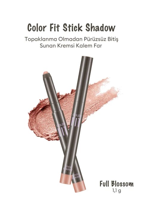 Missha کرم سایه چشم با بافت صاف و بدون گلوله Color Fit Sti...
