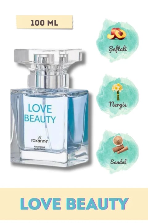 Roxanne Love Beauty ادوپرفیوم زنانه ۱۰۰ میلی‌لیتر - 8697702894086
