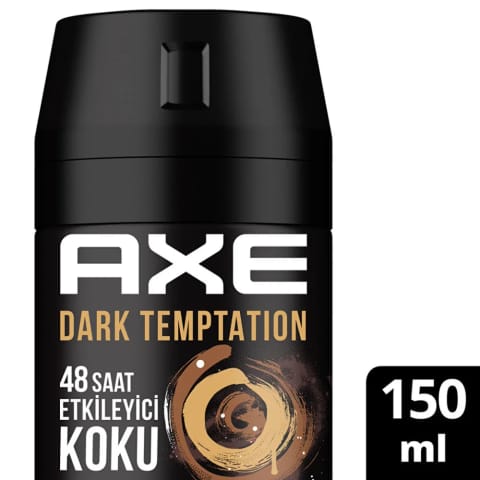 Axe Dark Temptation دئودورانت اسپری مردانه ۱۵۰ میلیلیتر