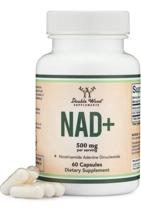 Double Wood Supplements NAD+ ضد پیری و بازسازی سلولی | 500mg از 95% خالص