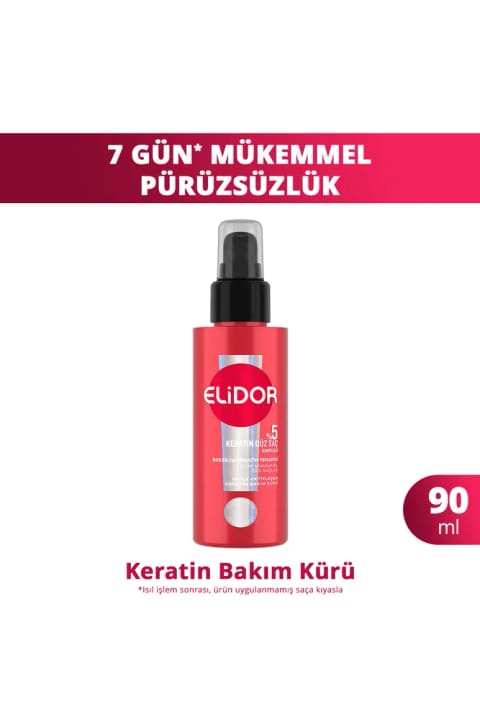 Elidor کراتین تراپی برزیل ماسک ترمیمکننده مو فعالشونده با حرارت ۹۰ میلیلیتر