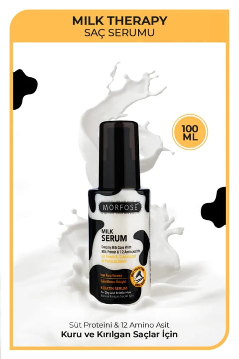 مورفوز milk therapy کراتین سرم مو 100 میلیلیتر