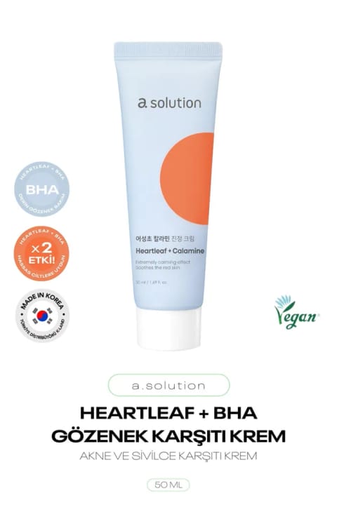 a solution Heartleaf + Calamine مخصوص پوست حساس ضد آکنه و منافذ باز