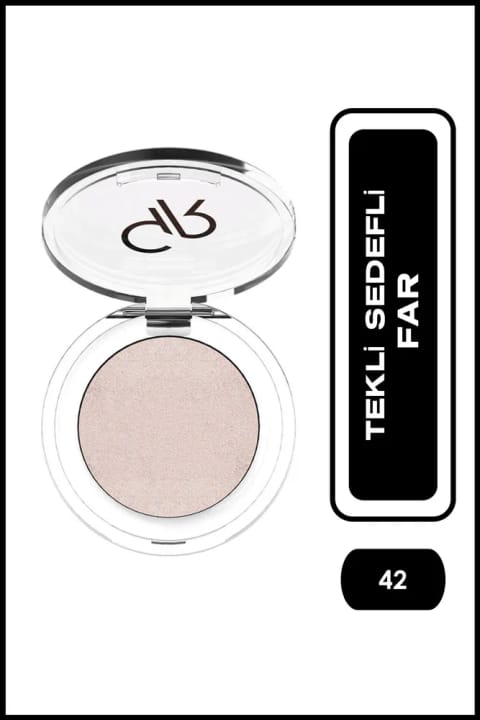 Golden Rose Soft Color Pearl Mono Eyeshadow شماره 42 - سایه چشم تکی صدفی