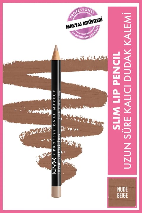 NYX Professional Makeup مداد لب باریک Nude Beige