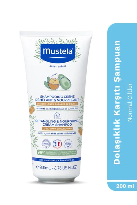 Mustela شامپو ضد گره ۲۰۰ میلیلیتر