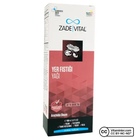 Zade Vital روغن بادام زمینی 150 میلی‌لیتر