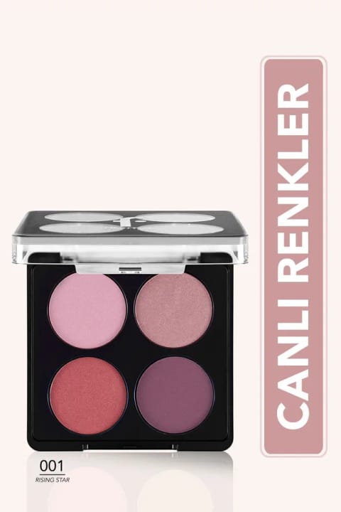 پالت سایه چشم مات و براق فلورمار - Color Eyeshadow Palette - 001 Rising Star