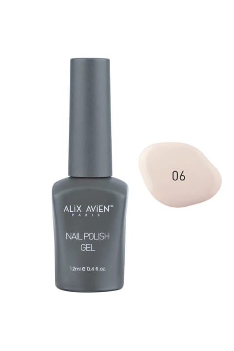 Alix Avien لاک ژلهای دائمی UV شماره 06 - Gel Polish - 12 میلیلیتر