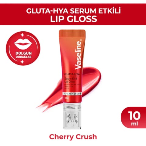 وازلین Gluta Hya لیپ گلاس Cherry Crush 10 میلیلیتر