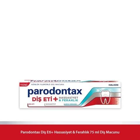 Parodontax Diş Eti+ حساسیت و طراوت خمیردندان 75 میلیلیتر