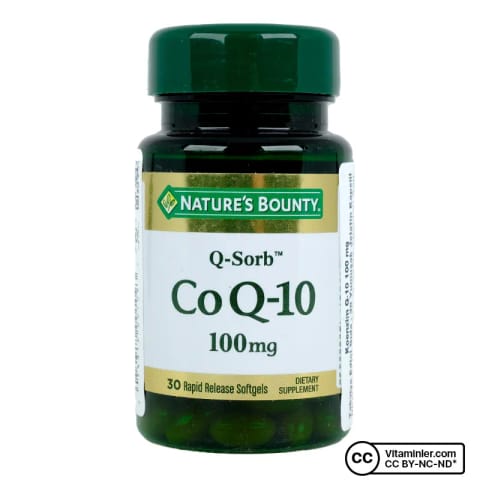 Nature's Bounty CoQ-10 Plus (Q-Sorb) 100 میلیگرم 30 کپسول