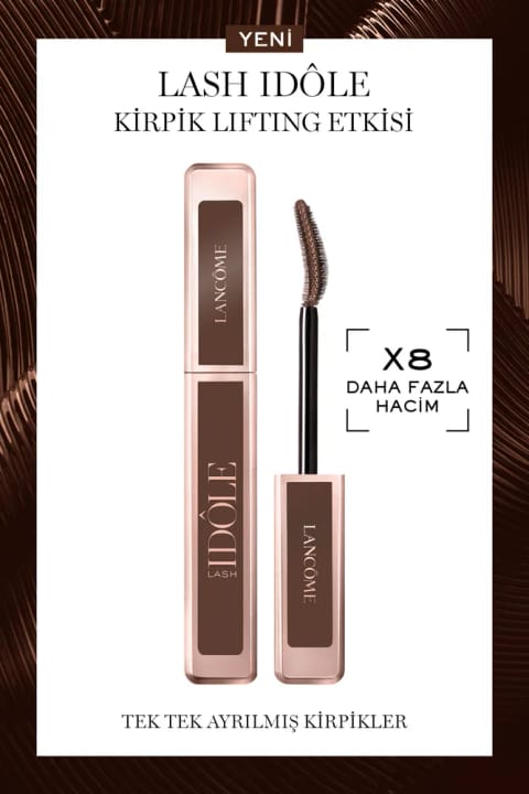 Lancome Lash Idole مژه بلندکننده و حجم‌دهنده 02 قهوه‌ای 361427430...