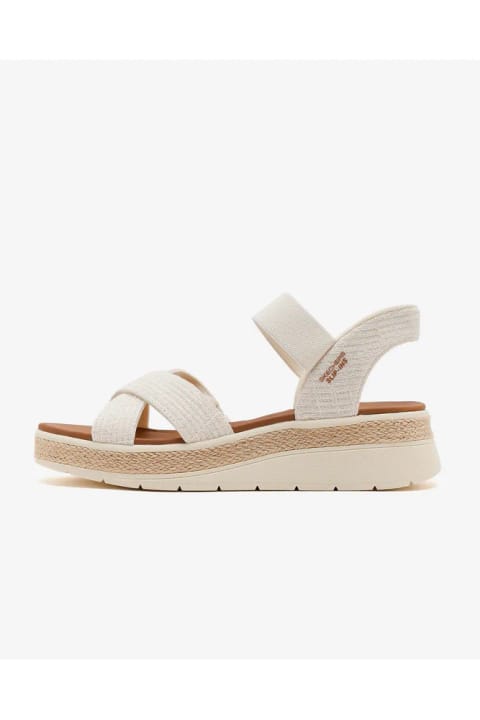 صندل زنانه SKECHERS BOBS SUN RAY سفید 114417 WHT