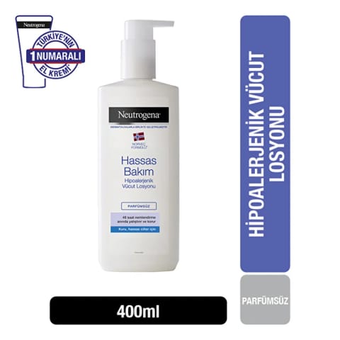 لوسیون بدن بدون عطر Neutrogena Deep Moisture 400 میلی‌لیتری