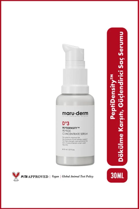 Maru.Derm PeptiDensity™ ضد ریزش مو، سرم پپتیدی مو | پرپشتکننده مو...