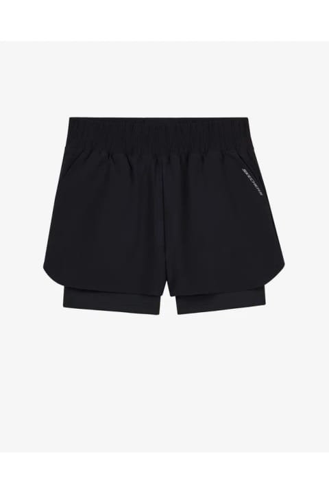 SKECHERS S2610155 W Coll. 4 Inch 2 In 1 Short شلوارک زنانه با ساق تایتل مشکی