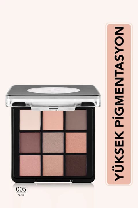 Flormar پالت سایه چشم مات و براق کرمی - 005 Nude Dude