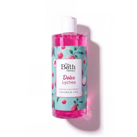 The Bath Factory ژل دوش Dolce Lychee 400 میلیلیتر