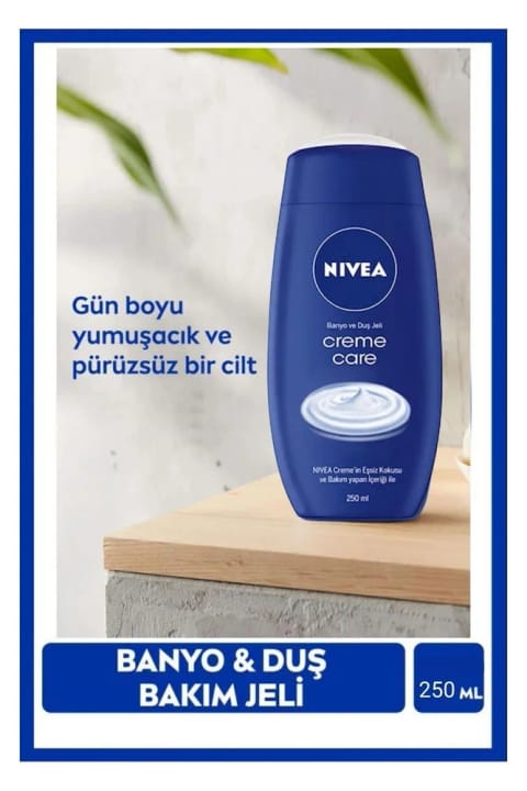 شامپو بدن و ژل دوش NIVEA Creme Care 500 میلی‌لیتر
