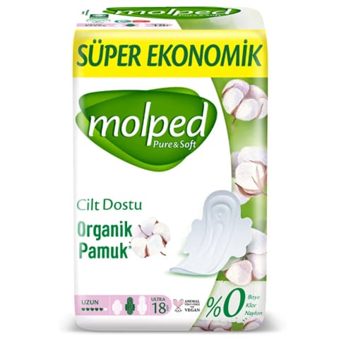 Molped Pure & Soft سوپر اکو بلند ۱۸ عددی