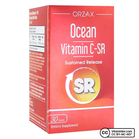 Ocean Vitamin C-SR 500 میلی‌گرم 30 قرص