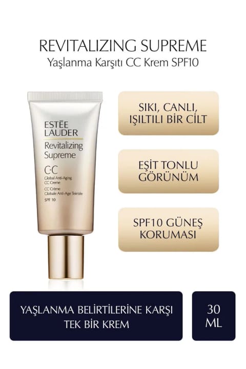 کرم CC ضدپیری Estee Lauder Revitalizing Supreme SPF10 - 30ml
