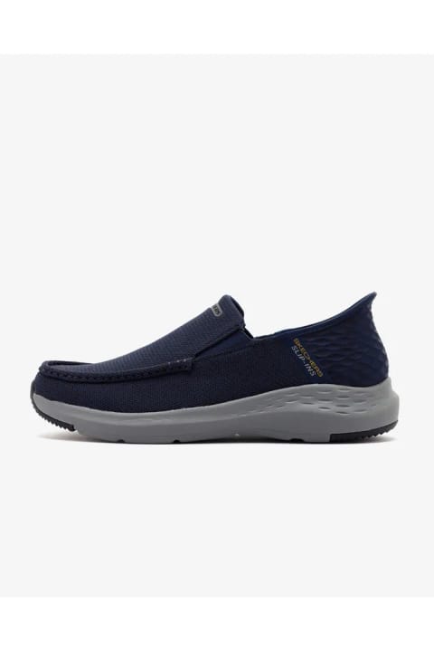 SKECHERS اسلیپ-اینز آر اف: پارسون - رالون مردانه سرمهای کتانی روزمره 204804 نیوی