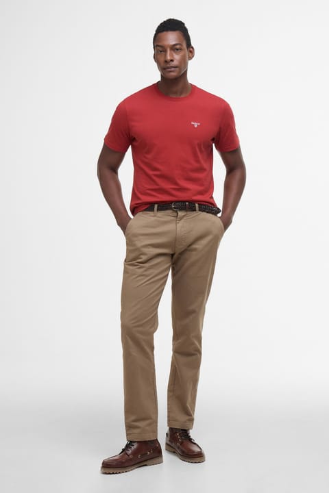 تیشرت اسپرت Barbour مدل RE25 رنگ Red Spice