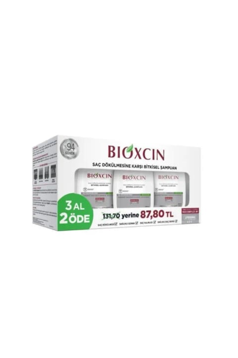 بیوکسین جنسیس بستهٔ ۳ عددی شامپو موی چرب +