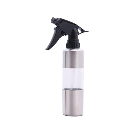 اسپری آبپاش مو Trina مدل شفاف با بخش میانی آلومینیومی TRNSACAK0042