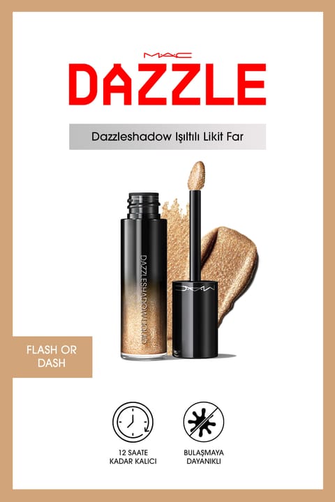 سایه چشم مایع M.A.C Dazzleshadow - Flash Or Dash