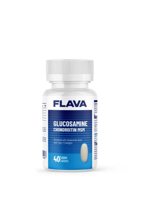 FLAVA Glucosamine Chondroitin Msm - 40 قرص