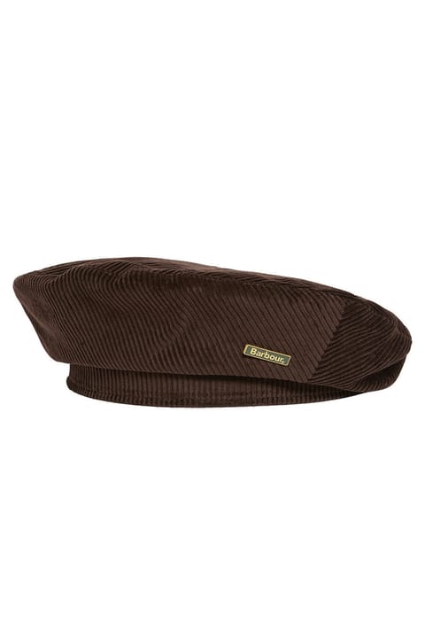 کلاه بافت Barbour مدل Overton رنگ قهوه‌ای BR91