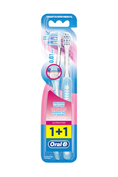 Oral-B مسواک اولتراتین کامپکت ۱+۱