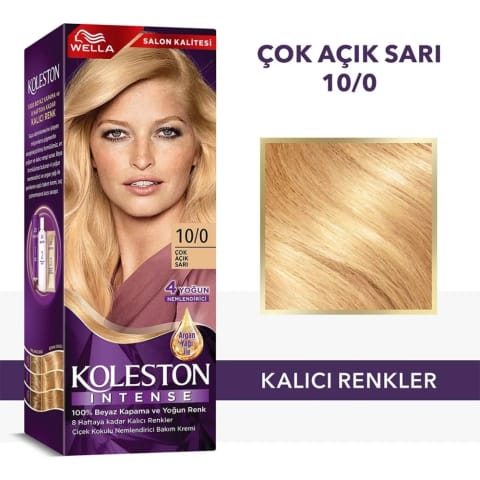 رنگ مو Wella Koleston Intense 10/0 بلوند خیلی روشن
