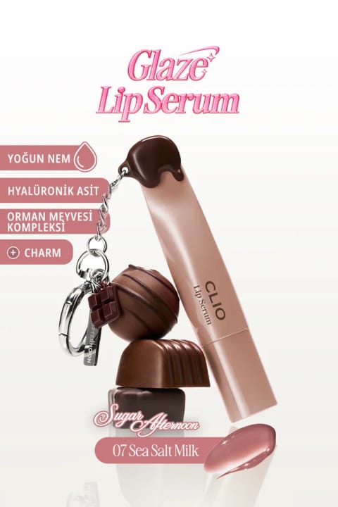 CLIO Lip Glaze براق و حجمدهنده — 07 Sea Salt Milk