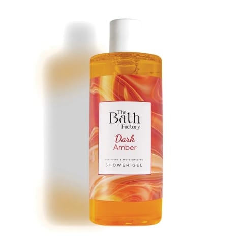 THE BATH FACTORY ژل دوش مرطوب‌کننده و مغذی دارک امبر ۴۰۰ میلی‌لیتر