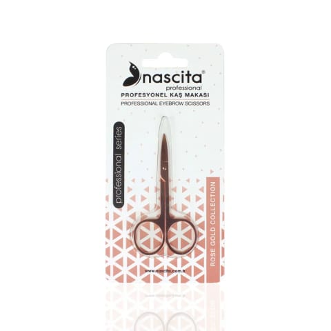 قیچی ابرو حرفهای برنزی Nascita NASMKSTRN030