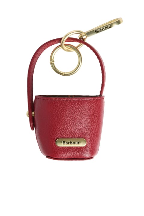 کیف سطلی چرم Barbour Charm RE91 Red
