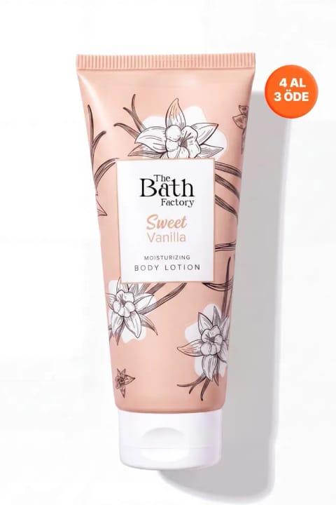 THE BATH FACTORY لوسیون بدن وانیل شیرین ۲۰۰ میلیلیتر