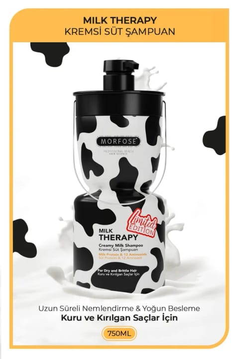 مورفوز milk therapy شامپو ۷۵۰ میلی‌لیتری