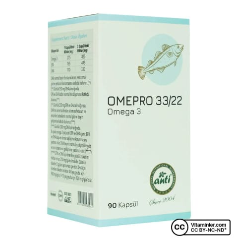 Anti Omepro Omega 3 90 کپسول