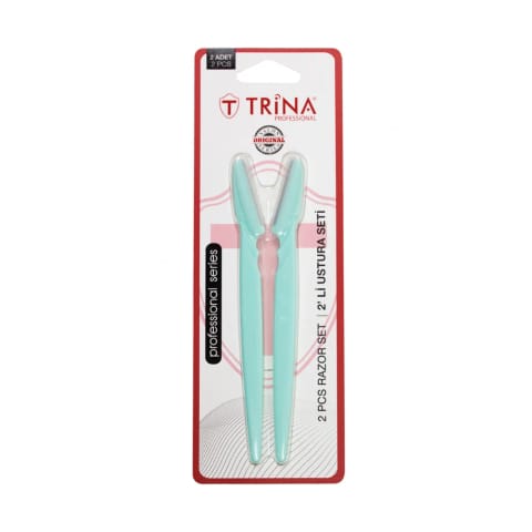 تیغ ابرو حرفهای Trina مدل آبی TRNRAZOR0003