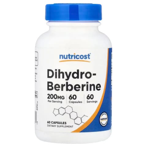Nutricost دی‌هیدروبربرین GlucoVantage Berberis aristata 200 mg، ۶۰ کپسول