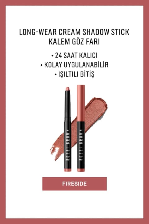 BOBBI BROWN سایه چشم کرمی استیکی با ماندگاری بالا - Fireside